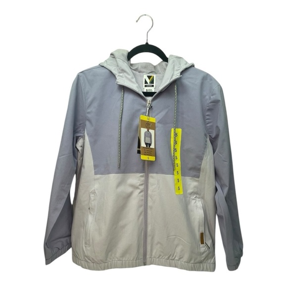 Voyager Women's Windwear Stretch Hooded Rain Jacket, Heirloom Lilac Size: S - Picture 2 of 12